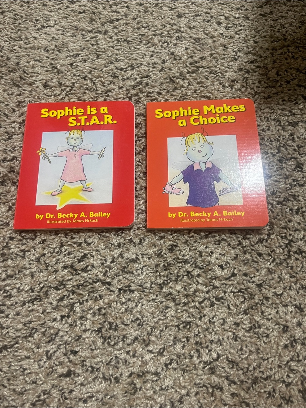 Sophie is a star & Sophie makes a choice book